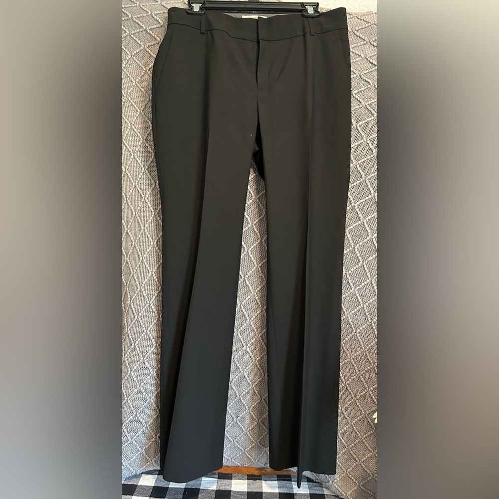 Banana Republic Women Black Dress Pants Size 10 Stretch